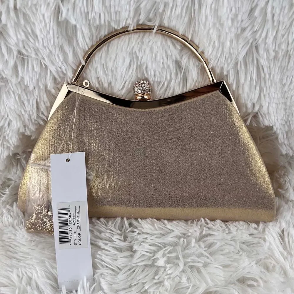 ALESSIA Clutch Rhinestone Embellished Bag NWT - Picture 3 of 4